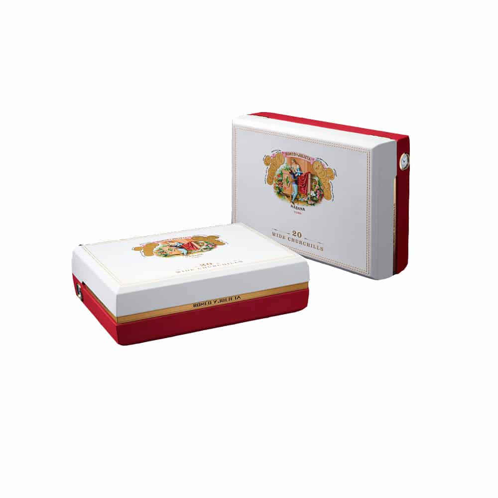 Romeo Y Julieta Wide Churchills (Travel Humidor) 20 Cigars